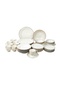 50 pcs Porcelain Dinner Set, Assorted - 3