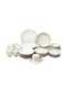 50 pcs Porcelain Dinner Set, Assorted - 2