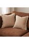 Cream Color 2-Pack Muslin Duvet Cover (50X50) - 2