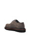 Gray Nubuck Genuine Leather Men's Classic Shoes - 4