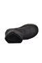 Black Suede Women's Boots with Fur Inside - 4