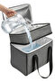 Ns 40 Lt Thermal Cooler Bag - Water Leakproof Bottom Layer Insulated Camping Picnic Bag Ice Box - 6