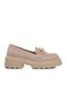 Beige Skin Women's Casual Loafer Shoes