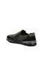 Black Genuine Leather Men's Casual Shoes - 4