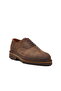 Brown Nubuck Genuine Leather Men's Classic Shoes Premium - 3