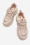 Yan Halka Patterned Anorak Women's Sports Shoes Beige Leopard - 8