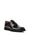 Black Patent Leather Genuine Leather Men's Classic Shoes - 3