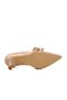 Nude Nut Patent Leather Women's Heeled Stiletto Shoes - 5