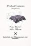 Laila Quilted Cotton Lu Single 160 X 230 cm Multi-Purpose Bedspread / Piqué - 4