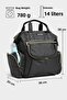 -05 Mother Care Baby Bag Si Mother Bag Si Backpack Bordo - 7