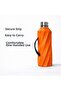 Cooler Strappy Thermos Pink– 1 L Ice-Free Cold Water Thermos, Cooler Bottle - 5