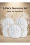 5-Pack Steam Towel Facial Mask Spa Skin Care Hot Compress - 3
