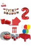 8 Person Cars Car Themed Birthday Concept Party Set Decoration
