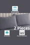 Colorful Micro Zipper Waterproof Liquid Proof Pillow Mattress Protector I Pillow Protector (2 Pieces)