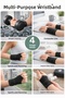 Adjustable Wrist Bandage with Thumb Support - Hand Wrist Brace Black Bandage Fitness Sports2Pcs - 5