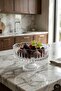 Crystal Decor Lace Edge Handworked Glass Tableware Presentation Bowl
