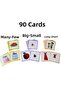 Multi-Quantity Large-Small Long-Short Concept Cards Set