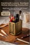 Makeup Organizer Makeup Brush Holder Makeup Organizer Organizer Gold Antique Color Model 92 - 2