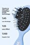 Mini Detangler Detangling Hairbrush Light Blue - 5