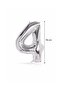 Foil Number Balloon 4 Number 76 cm 34 Inch - 2