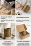 Makeup Organizer Makeup Brush Holder Makeup Organizer Organizer Gold Antique Color Model 81 - 8