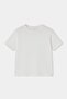 Ekru Düz Regular Bisiklet Yaka Standart Kol Kısa İnterlok Örme T-Shirt TWOSS26TS00064 - 6