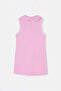 Pembe Kız Çocuk Kısa / Mini Cep Detaylı Düz Örme Elbise TKDSS26EL00015 - 4