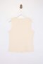 Stone Button Detailed Camisole Knitted Plus Size Blouse Tbbss26Af00100 - 6