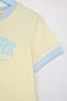 Yellow Slogan Knitted Bottom - Top Set Tkdss25Au00146 - 6