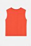 Red Relaxed Fit Printed Sleeveless Knitted Oversize T-Shirt Tbbss26Bf00019 - 5