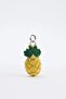 Yellow Pineapple Bead Embroidered Women's Charm Accessory Takss26Da00004 - 2