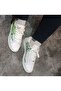 5015 Comfortable and Stylish White Green Sneakers Walking Shoes Size 36 37 38 39 40 - 5