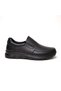 Men's Leather Comfort Casual Shoes S571 - Black - 43
