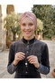 Hooked Shimmer Lined Powder Ready Hijab Hijab Evening Dress Bonnet - 7
