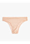 Floral Lace Brazilian Panties - 5
