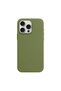 Apple iPhone 13 Pro Max Compatible Case with Velvet Inside and Erasable Launch Case Dark Green - 3