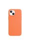 Apple iPhone 13 Compatible Case with Velvet Inside and Erasable Launch Case Orange - 3