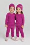 Unisex 3-Piece Ribbed Knit Baby Set