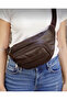 Genuine Leather Handmade Adjustable Handle Unisex Freebag Waist and Crossbody Bag
