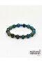 Original Apatite Hematite Natural Stone Unisex Bracelet - 4