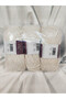 Tanja Ecru Hand Knitting Yarn (3 Pieces) - Color: 004 - 2