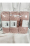 Deluxia Salmon Hand Knitting Yarn (3 Pieces) - Color: 124 - 2