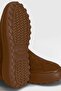 Women's Leather Boots Monı Deve Tüyü High Sole Boots - 7