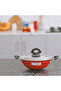 18cm Non-stick Mini Kadai With Stainless Steel Lid, Rf10005 - 3