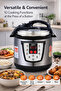6L Electric Pressure Cooker 1000W – Multi-Function Rice, Slow, Yogurt, Cake, Steam & Warm, Silver - 5