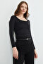 Basic Square Neck Blouse - 5