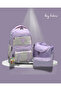 Classic Plain Satin Fabric Elementary School Backpack Elementary School Simple Backpack Primary School Backpack