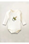 Pacifier Printed Cotton Long Sleeve Snap Fastener Baby Bodysuit Athlete Jumpsuit