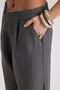 Nagmetah Anthracite Vest Trousers Suit with Back Window - 8