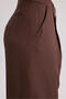 Nagmetah Back Windowed Brown Vest Trousers Set - 8